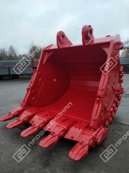 Ковш скальный сверхусиленный для экскаватора Komatsu PC-1250